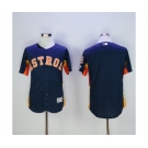 Men's Houston Astros Blank Majestic Navy Blue Flexbase Authentic Collection Team Jersey