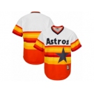 Men's Houston Astros Majestic Blank Orange Alternate Cool Base Cooperstown Collection Jersey