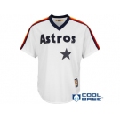 Men's Houston Astros Majestic White Home Cooperstown Cool Base Jersey