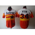 mlb houston astros #34 ryan orange