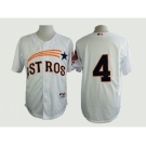 mlb jerseys houston astros #4 white