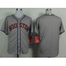 mlb jerseys houston astros blank grey