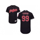 Cleveland Indians #99 Ricky Vaughn Navy Blue Flexbase Authentic Collection Stitched Baseball Jersey