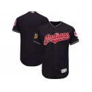 Cleveland Indians Blank Navy 2017 Spring Training Flexbase Authentic Collection Stitched Baseball Jersey