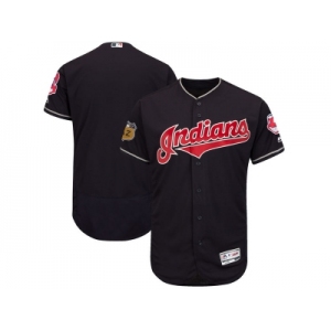 Cleveland Indians Blank Navy 2017 Spring Training Flexbase Authentic Collection Stitched Baseball Jersey