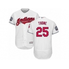 Men's Majestic Cleveland Indians #25 Jim Thome White 2016 World Series Bound Flexbase Authentic Collection MLB Jersey