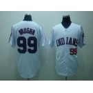 mlb cleveland indians #99 vaughn white