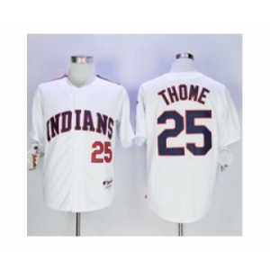 mlb jerseys cleveland indians #25 thome white[m&n 1978]