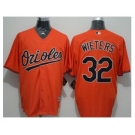 Baltimore Orioles #32 Matt Wieters Orange New Cool Base Stitched Baseball Jersey