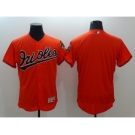 Men Baltimore Orioles Blank Majestic Orange Flexbase Authentic Collection Team Jersey