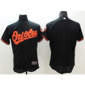 Men Baltimore Orioles blank Majestic black Flexbase Authentic Collection Player Jersey