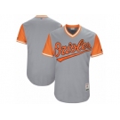 Men's 2017 Little League World Series Baltimore Orioles Gray Jersey