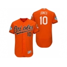 Men's Baltimore Orioles #10 Adam Jones 2017 Spring Training Flex Base Authentic Collection Stitched Baseball Jersey