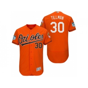 Men's Baltimore Orioles #30 Chris Tillman 2017 Spring Training Flex Base Authentic Collection Stitched Baseball Jersey