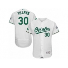 Men's Majestic Baltimore Orioles #30 Chris Tillman White Celtic Flexbase Authentic Collection MLB Jersey