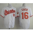 mlb jerseys baltimore orioles #16 chen white