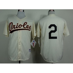 mlb jerseys baltimore orioles #2 hardy cream[1954 m&n]