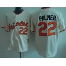 mlb jerseys baltimore orioles #22 palmer cream