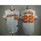mlb jerseys baltimore orioles #22 palmer white[1970 m&n]