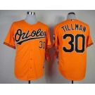 mlb jerseys baltimore orioles #30 tillman orange