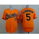 mlb jerseys baltimore orioles #5 b.robinson orange