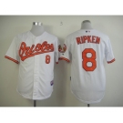 mlb jerseys baltimore orioles #8 ripken white