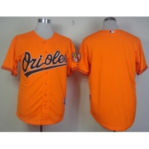 mlb jerseys baltimore orioles blank orange[new]