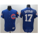 Chicago Cubs #17 Kris Bryant Royal 2017 Spring Training Flexbase Authentic Collection Stitched Baseball Jersey