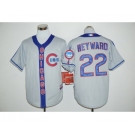 Chicago Cubs #22 Jason Heyward Grey Cooperstown Stitched Baseball Jersey