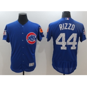 Chicago Cubs #44 Anthony Rizzo Royal 2017 Spring Training Flexbase Authentic Collection Stitched Baseball Jersey