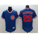 Men Chicago Cubs #23 Ryne Sandberg Majestic Blue Flexbase Authentic Cooperstown Player Jersey