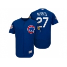 Men's Chicago Cubs #27 Addison Russell 2017 Spring Training Flex Base Authentic Collection Stitched Baseball Jersey