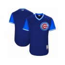 Men's Chicago Cubs Majestic Navy 2017 Players Weekend Authentic Blank Jersey