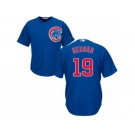 Men's Majestic Chicago Cubs #19 Koji Uehara Replica Royal Blue Alternate Cool Base MLB Jersey