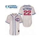 Men's Majestic Chicago Cubs #22 Jason Heyward Replica Cream 1929 Turn Back The Clock MLB Jersey