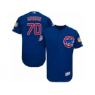 Men's Majestic Chicago Cubs #70 Joe Maddon Royal Blue Flexbase Authentic Collection MLB Jersey