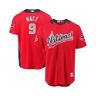 Men's Majestic Chicago Cubs #9 Javier Baez Game Red National League 2018 MLB All-Star MLB Jersey