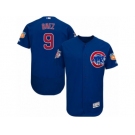 Men's Majestic Chicago Cubs #9 Javier Baez Royal Blue Flexbase Authentic Collection MLB Jersey