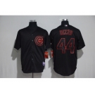 hicago Cubs #44 Anthony Rizzo Black Cool Base Stitched MLB Jersey