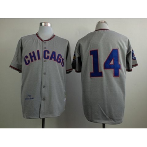 mlb chicago cubs #14 banks grey[m&n 1968]