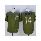 mlb jerseys chicago cubs #14 banks green