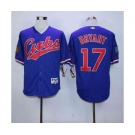 mlb jerseys chicago cubs #17 bryant blue[bryant][1994 m&n]