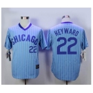 mlb jerseys chicago cubs #22 heyward blue[m&n heyward]