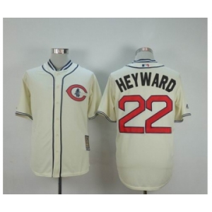 mlb jerseys chicago cubs #22 heyward cream[heyward]