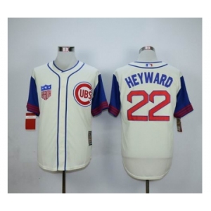 mlb jerseys chicago cubs #22 heyward white[2015 new][heyward]