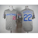 mlb jerseys chicago cubs #22 russell grey[m&n 1990][russell]