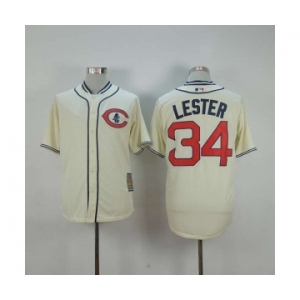 mlb jerseys chicago cubs #34 lester cream[1929 m&n][lester]