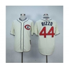 mlb jerseys chicago cubs #44 rizzo cream[1929 m&n]