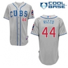 mlb jerseys chicago cubs #44 rizzo grey[2014 new]