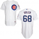 mlb jerseys chicago cubs #68 soler white[blue strip]